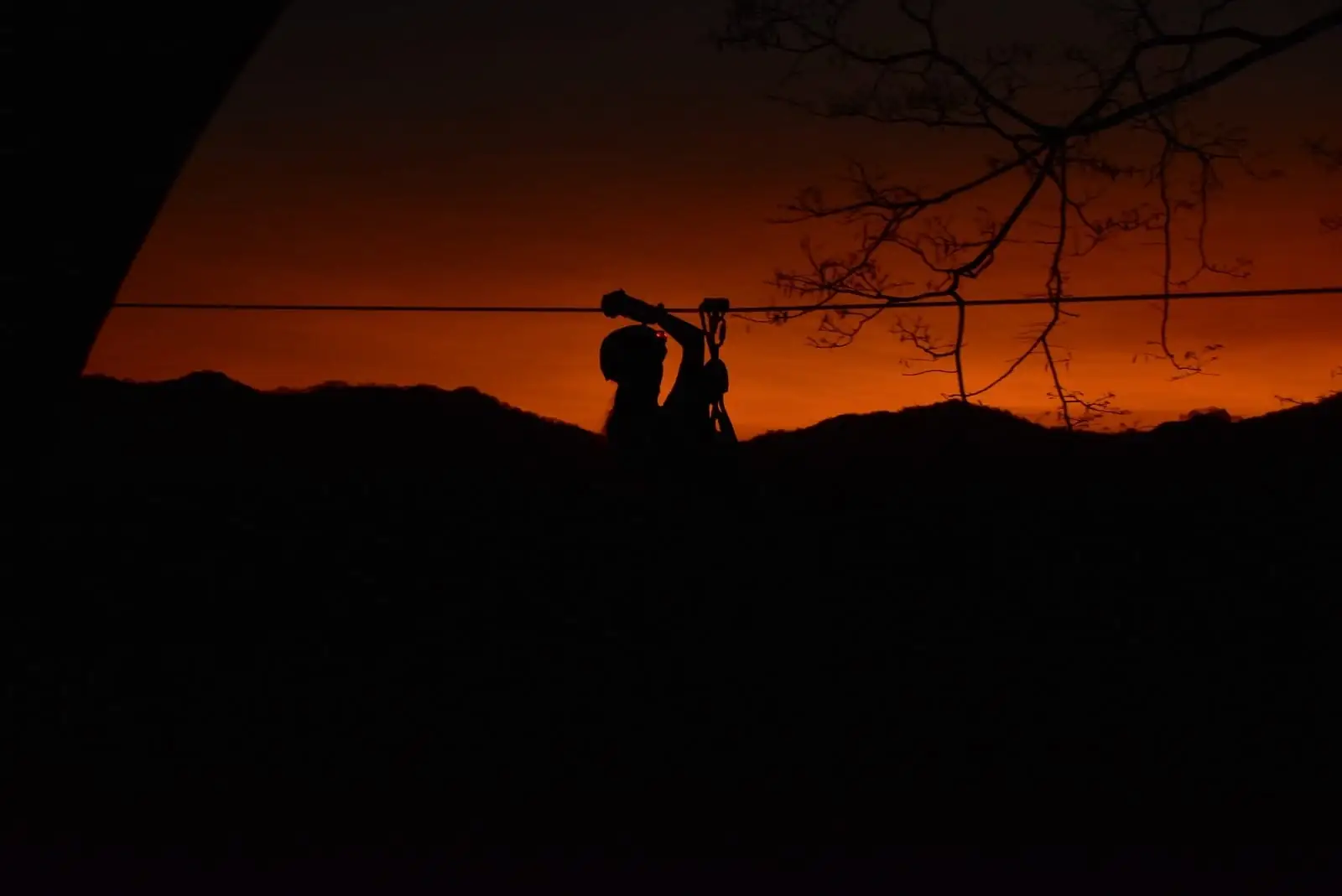 Zipline at Sunset 8