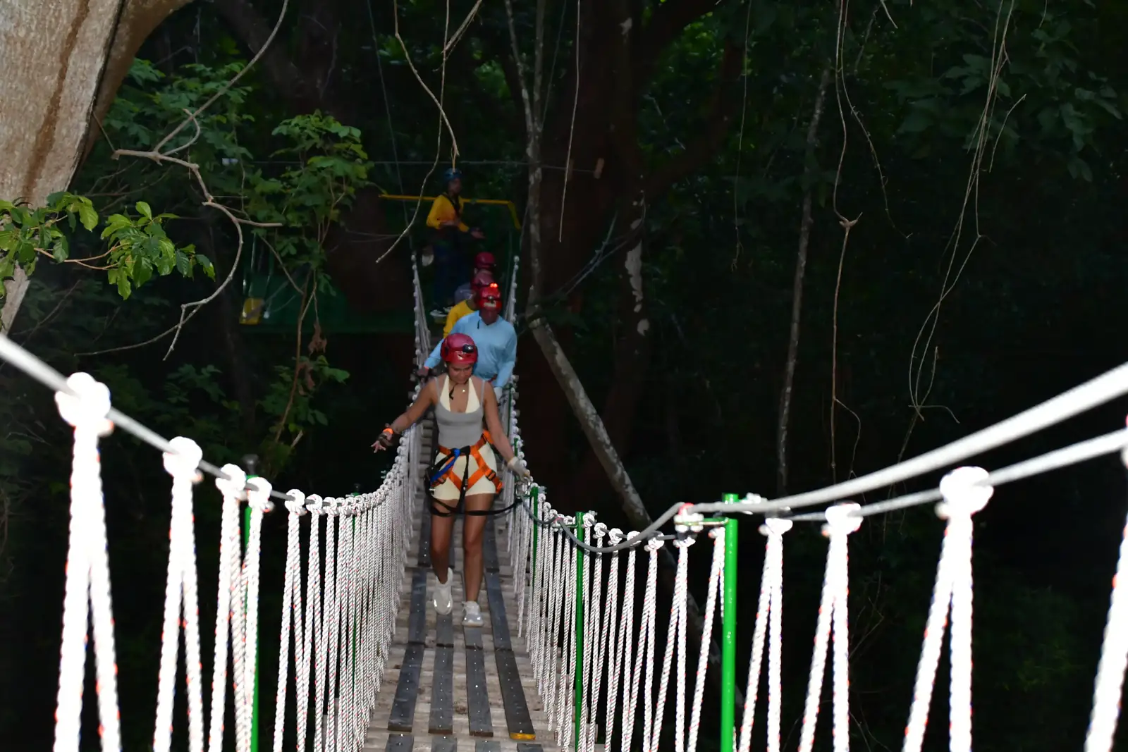 Zipline at Sunset 4